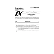 Mitsubishi Electric FX 2AD PT manual cover