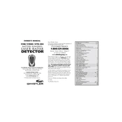 Whistler 1788 Laser Radar Detector manual cover