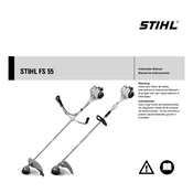 Stihl FS 55 manual cover