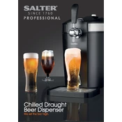 Salter EK4919 Professional Draught Beer Dispenser manual cover