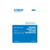 Yamaha RS90PB, RS90PLTB, RST90B 2012 RS Vector Venture manual cover
