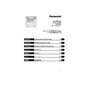 Panasonic CF-WEB184 Series manual cover