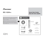 Pioneer SC-1224-K manual cover