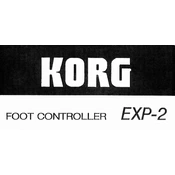 KORG EXP-2 manual cover