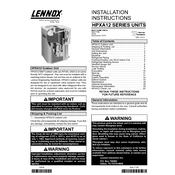 Lennox HPXA12
