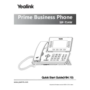 Yealink SIP-T54W manual cover