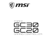 MSI Force GC30 GC20 manual cover