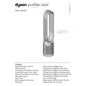 Dyson Purifier Cool manual cover