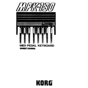 KORG MPK-130 manual cover