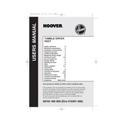 Hoover AB HDC 7FM manual cover