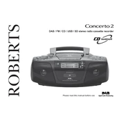 Roberts Concerto 2 BFWB DAB 2014 manual cover