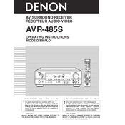 Denon AVR-485S manual cover