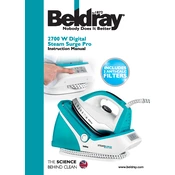 Beldray BEL0579T 2700 W Digital Steam Surge Pro manual cover