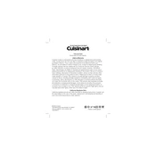 Cuisinart C77MB-8SLBK manual cover