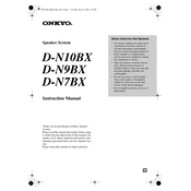 Onkyo D N10BX D N9BX D N7BX manual cover