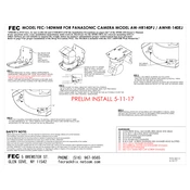 Panasonic FEC-140WMR manual cover