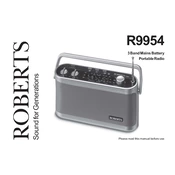 Roberts R9954 Classic 954 Analogue 0 manual cover