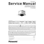 Panasonic FV-40VQ4 manual cover