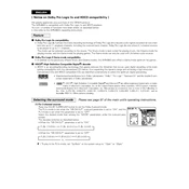 Denon AVR-5803 AVR-5803A Notice on Dolby Pro Compatibility manual cover