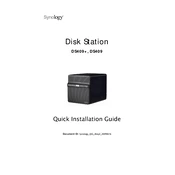 Synology NAS DS409+, DS409 manual cover