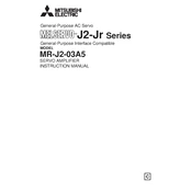 Mitsubishi Electric MRJ203A5 manual cover