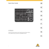 Behringer X-Touch manual cover