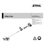 Stihl FC 85 manual cover