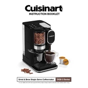 Cuisinart DGB-2 manual cover