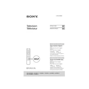 Sony XBR-85X90CH manual cover