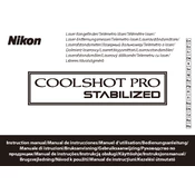 Nikon Coolshot Pro Stabilized manual cover