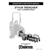 John Deere DT1136 manual cover