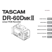 Tascam DR-60DMKII manual cover