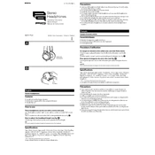 Sony MDR-PQ2 manual cover