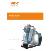 Vax CVRAV013 manual cover