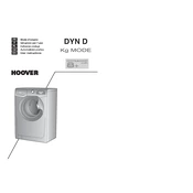 Hoover DYN 8124D-18S manual cover