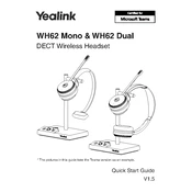 Yealink WH62 Mono, WH62 Dual