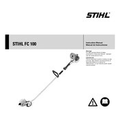 Stihl FC 100 manual cover