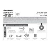 Pioneer VSX-329-K manual cover