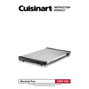 Cuisinart CWT-100 manual cover