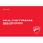 Ducati Multistrada 1200 S Pikes Peak 2014 manual cover