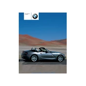 BMW Z4 2.5i Roadster & Coupe Z4 Series 2004 manual cover