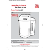 Morphy Richards 501014 Serrator Blade manual cover