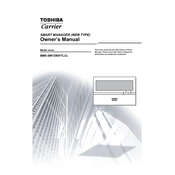 Carrier Toshiba BMS-SM1280HTLUL manual cover