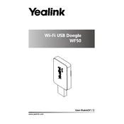 Yealink VC500, WF50 manual cover