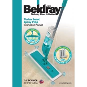 Beldray BEL0501TQ Turbo Sonic Spray Mop manual cover