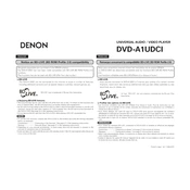 Denon DVD-A1UDCI manual cover