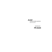 Mitsubishi Electric FR A5AX manual cover