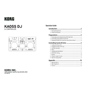 KORG KAOSS DJ manual cover