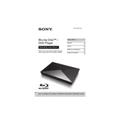 Sony BDP-BX120 manual cover