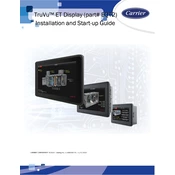 Carrier EQT3 Installation and manual cover